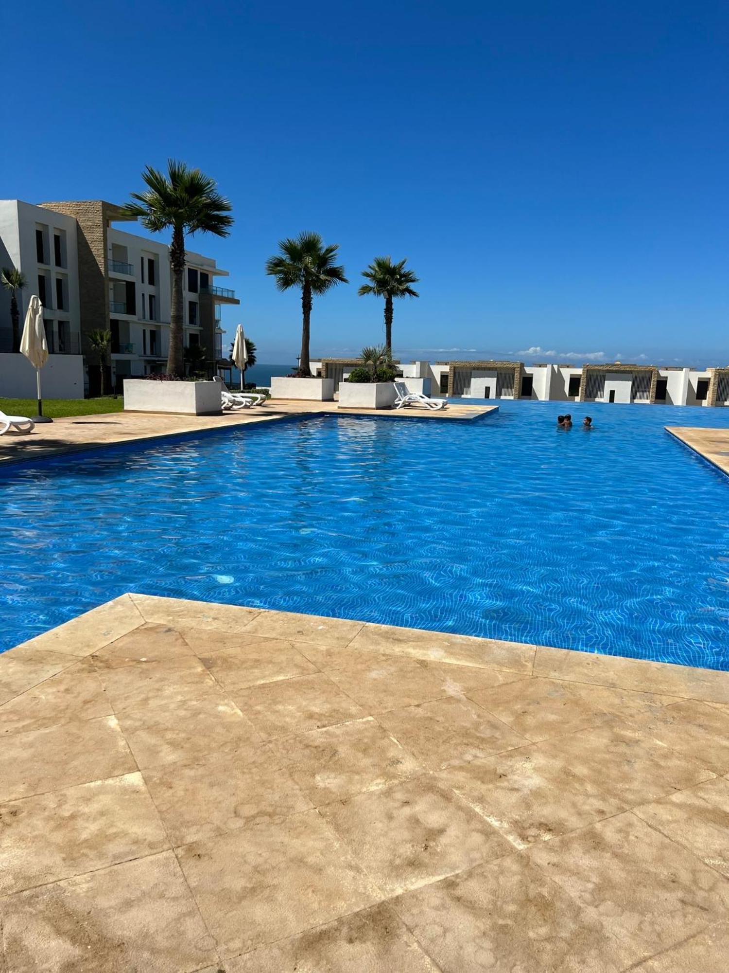 2 Bedroom Apartment With Sea View And Private Pool Sidi Bouqnadel المظهر الخارجي الصورة